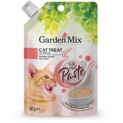 Garden Mix Tavuk Ve Karides Ezmeli Kedi Ödülü 80gr - Garden Mix