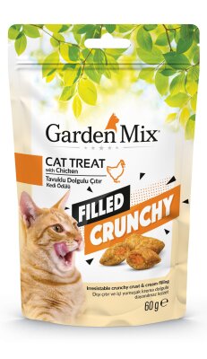 Garden Mix Tavuklu İçi Dolgulu Kedi Ödülü 60 gr