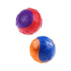 Gigwi Ball Sesli Sert Top Medium Köpek Oyuncağı 2'li - Gigwi