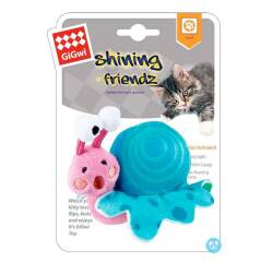 Gigwi Catnipli Işıklı Salyangoz Kedi Oyuncağı - Gigwi
