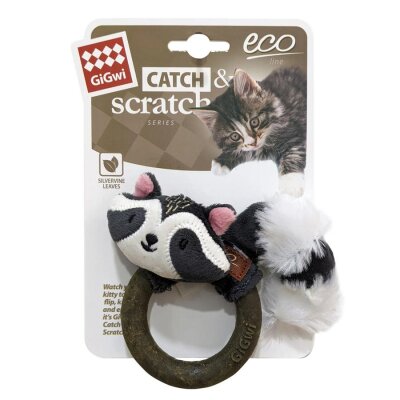 Gigwi Catnipli Rakun Kedi Diş Sağlığı Oyuncağı