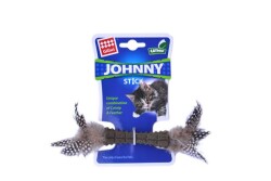 Gigwi Johnny Kedi Stick Catnipli Doğal Yeşil Tek Tüylü Oyuncağı - Gigwi