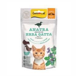 Gimcat Crunchy Ördekli ve Kedi Otlu Tahılsız Kedi Ödül Maması 50 Gr - GimCat