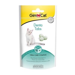 Gimcat Denta Tabs Ağız Diş Sağlığı Kedi Ödülü 40 gr - GimCat