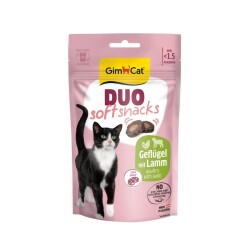 GimCat Duo Soft Snacks Poultry with Lamb Kedi Ödülü 50 Gr - GimCat