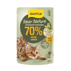 Gimcat Near Nature Tavuklu Yetişkin Kedi Konservesi 85 Gr - GimCat