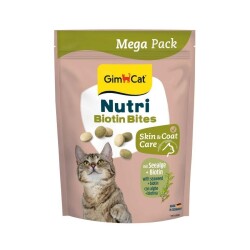 Gimcat Nutri Cilt Tüy Bakımı Biyotinli ve Deniz Yosunlu Kedi Ödül Maması 425 gr - GimCat