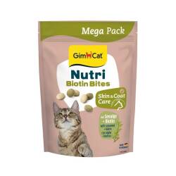 Gimcat Nutri Cilt Tüy Bakımı Biyotinli ve Deniz Yosunlu Kedi Ödül Maması 425 gr - GimCat