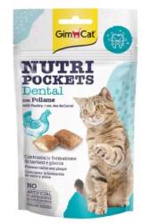 Gimcat Nutri Pockets Dental Kedi Ödül Maması 60 gr - Gimcat