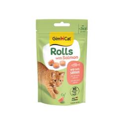 Gimcat Rolls with Salmon Somonlu Kedi Ödül Tableti 50 Gr - GimCat