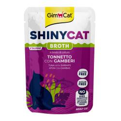 Gimcat Shinycat Ton Balığı ve Karidesli Yetişkin Kedi Çorbası 70 gr - Gimcat