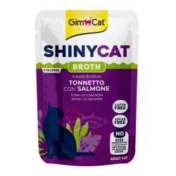 Gimcat Shinycat Ton Balığı ve Somonlu Yetişkin Kedi Çorbası 70 gr - GimCat
