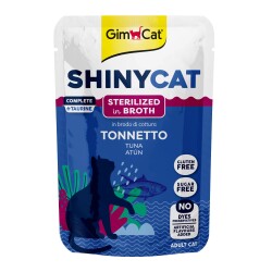 Gimcat Shinycat Ton Balıklı Kısırlaştırılmış Yetişkin Kedi Çorbası 70 gr - GimCat
