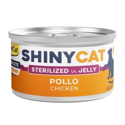 Gimcat Shinycat Sos İçinde Jelly Tavuklu Kısırlaştırılmış Kedi Konserve Maması 70 Gr - GimCat