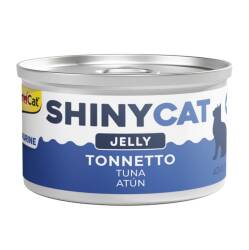 Gimcat Shinycat Sos İçinde Jelly Tuna Balıklı Kedi Konserve Maması 70 Gr - Gimcat