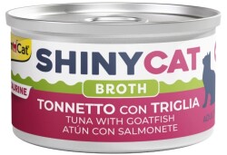 Gimcat Shinycat Sos İçinde Ton Ve Barbun Balıklı Kedi Konserve Maması 70 Gr - GimCat