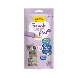Gimcat Snack Cream Kitten Ton Balıklı & Kabaklı Kedi Ödülü 6x15gr - GimCat