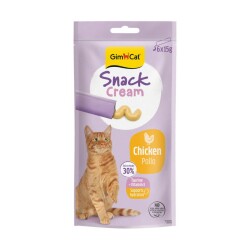 Gimcat Snack Cream Tavuklu Kedi Ödülü 6x15gr - GimCat