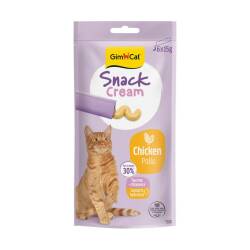 Gimcat Snack Cream Tavuklu Kedi Ödülü 6x15gr - GimCat