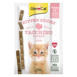 Gimcat Sticks Kitten Hindili Mayali Yavru Kedi Ödül Çubuklari 3 X 3 gr - Gimcat