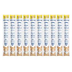 GimCat Sticks Somon & Alabalıklı Ödül Çubukları 50 Gr 10'lu - GimCat