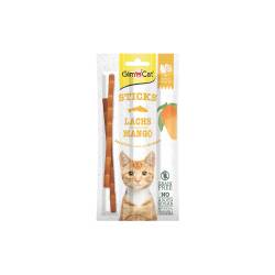 Gimcat Sticks Somonlu & Mangolu Kedi Ödül Çubuğu 3 X 15 gr - GimCat