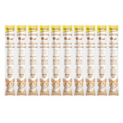 GimCat Sticks Tahılsız Hindi Tavşanlı Ödül Çubuğu 10'lu - GimCat