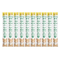 GimCat Sticks Tahılsız Kuzu Etli Ödül Çubuğu 10'lu - GimCat