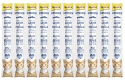 GimCat Sticks Tahılsız Somonlu Ödül Çubuğu 10'lu - Gimcat