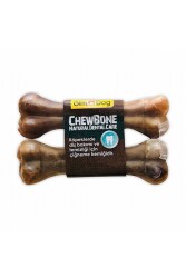 Gimdog Mordimi Natürel Press Kemik Köpek Ödülü 2'li 14 cm - GimDog