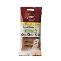 Gnawlers Peynir Aromalı Köpek Ödül Kemiği S 7,5 cm 6'lı 108 gr - Gnawlers