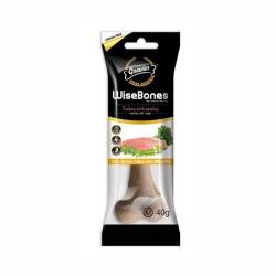 Gnawlers Wise Bone Hindi ve Maydonozlu Köpek Ödül Kemiği M 40 gr - Gnawlers
