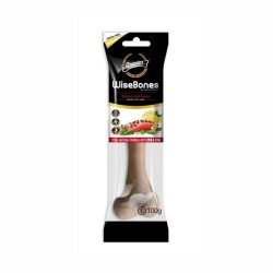 Gnawlers Wise Bone Somonlu ve Limon Aromalı Köpek Ödül Kemiği L 100 gr - Gnawlers