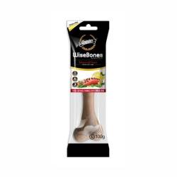 Gnawlers Wise Bone Somonlu ve Limon Aromalı Köpek Ödül Kemiği L 100 gr - Gnawlers