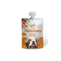 Gnawlers Zerdeçallı ve Deniz Ürünlü Krema Köpek Ödül Maması 100gr - Gnawlers