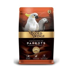 Gold Wings Premium Papağan Kuş Yemi 1 kg - Gold Wings