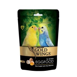 Gold Wings Premium Tüm Kuşlar İçin Yumurta İlaveli Kuş Maması 100 gr - Gold Wings