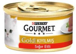 Gourmet Gold Kıyılmış Sığır Etli Yetişkin Kedi Konservesi 85 gr - Gourmet Gold