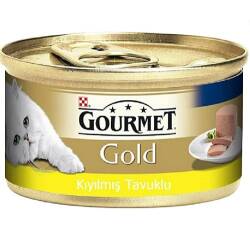 Gourmet Gold Kıyılmış Tavuklu Yetişkin Kedi Konservesi 85 gr