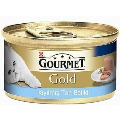 Gourmet Gold Kıyılmış Ton Balıklı Yetişkin Kedi Konservesi 85 gr - 1