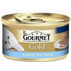 Gourmet Gold Kıyılmış Ton Balıklı Yetişkin Kedi Konservesi 85 gr - Gourmet Gold