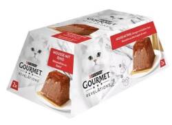 Gourmet Gold Revelations Sığır Etli Ezme Yetişkin Kedi Konservesi 2 X 57 gr - Gourmet Gold