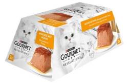 Gourmet Gold Revelations Tavuk Etli Ezme Yetişkin Kedi Konservesi 2 X 57 gr - Gourmet Gold
