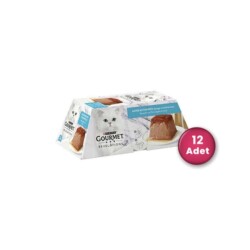 Gourmet Gold Revelations Ton Balıklı Ezme Yetişkin Kedi Konservesi 2 X 57 gr 12'li Paket - Gourmet Gold