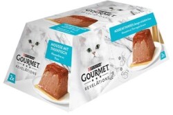 Gourmet Gold Revelations Ton Balıklı Ezme Yetişkin Kedi Konservesi 2 X 57 gr - Gourmet Gold