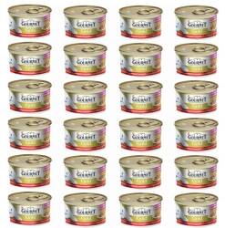 Gourmet Gold Sığır Etli ve Tavuklu Konserve Yetişkin Kedi Maması 85 gr 24 Adet - Gourmet Gold