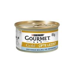 Gourmet Gold Okyanus Balıklı Yetişkin Kedi Konservesi 85 Gr - Gourmet Gold