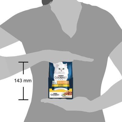 Gourmet Perle Pouch Izgara Tavuklu Yetişkin Kedi Konservesi 26 Adet X 85 gr - 2