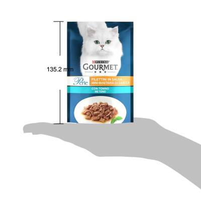 Gourmet Perle Pouch Izgara Ton Balıklı Yetişkin Kedi Konservesi 85 gr - 2