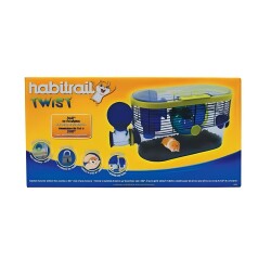 Habitrail Twist Hamster Kafesi Mavi - 3